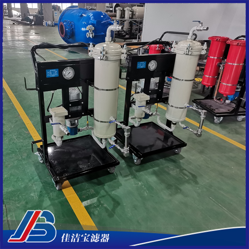 聚結(jié)脫水可移式濾油機(jī)